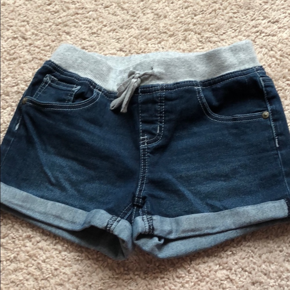 Justice denim shorts